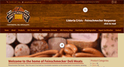 Desktop Screenshot of feinschmecker.co.za